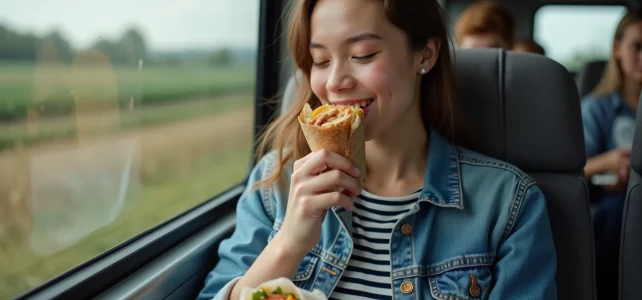 Tout ce qu’il faut savoir pour bien manger à bord d’un Blablabus Tout ce qu’il faut savoir pour bien manger à bord d’un Blablabus